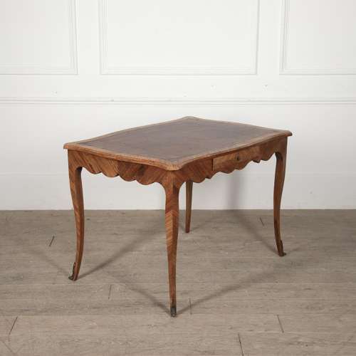 Early 20th Century French Walnut Bureau Plat