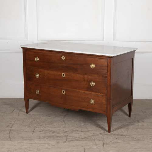 19th Century French Walnut Commode