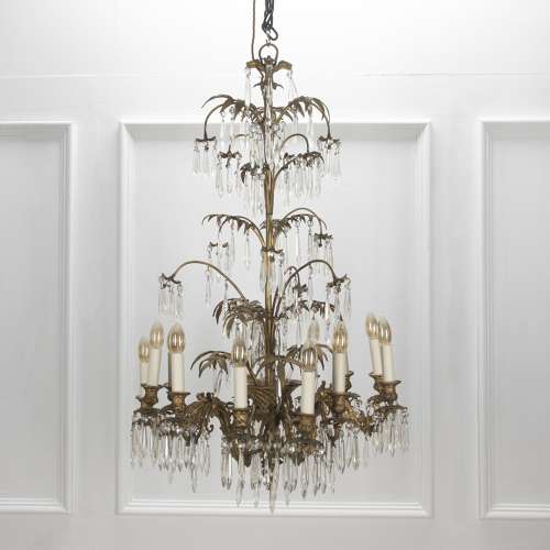 20th Century French Ormolu Chandelier