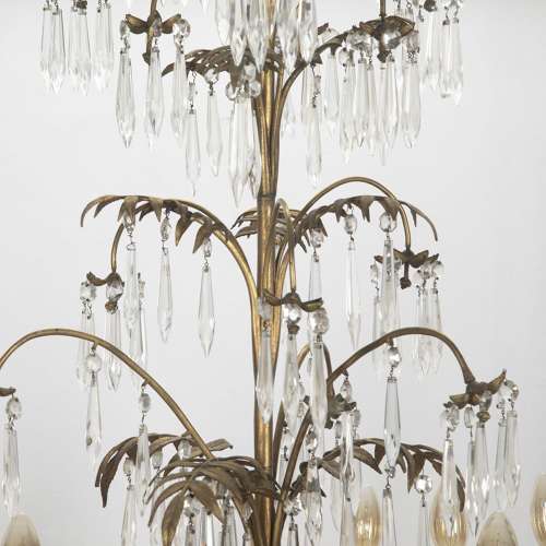 20th Century French Ormolu Chandelier