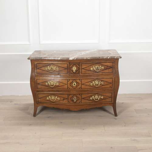 19th Century French Bombe Commode