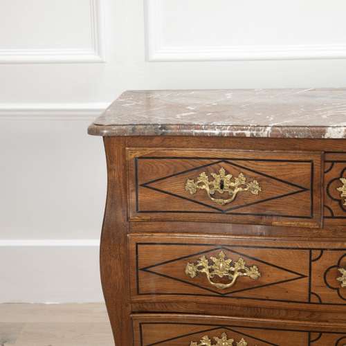 19th Century French Bombe Commode