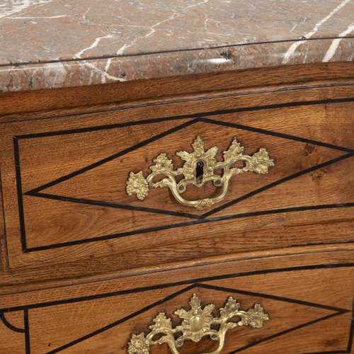 19th Century French Bombe Commode