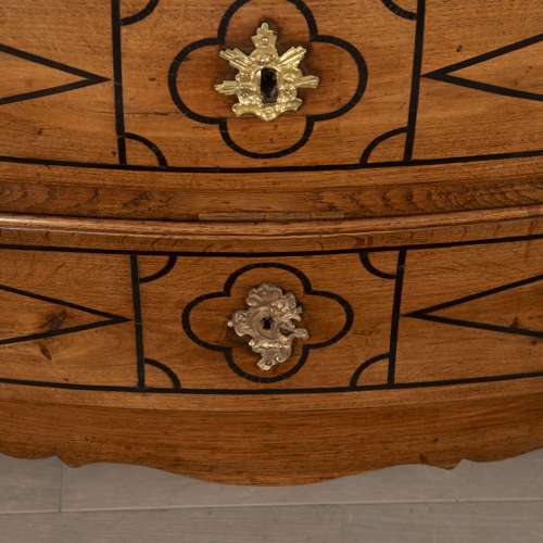19th Century French Bombe Commode