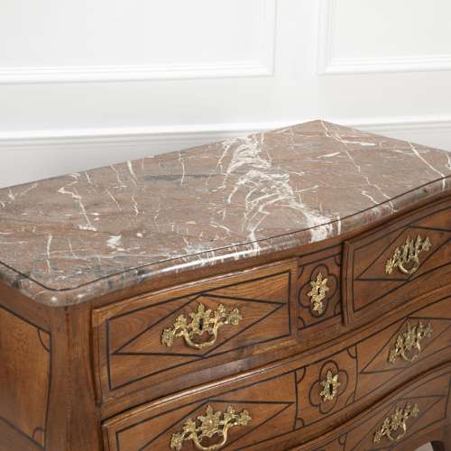 19th Century French Bombe Commode