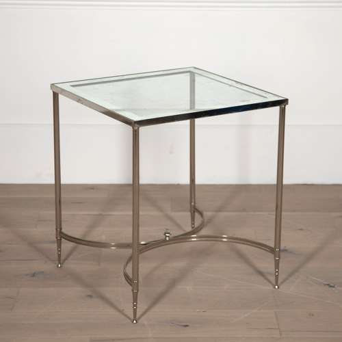 20th Century Chrome Occasional Table
