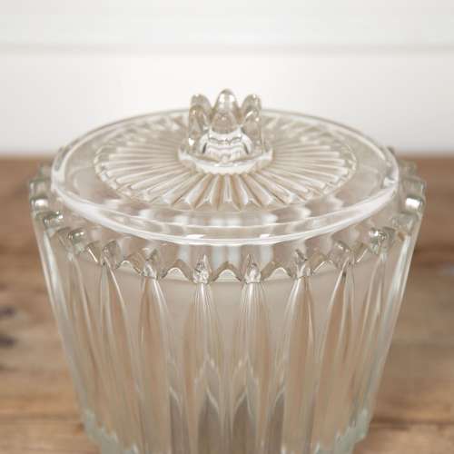 20th Century French Glass Ice Bucket