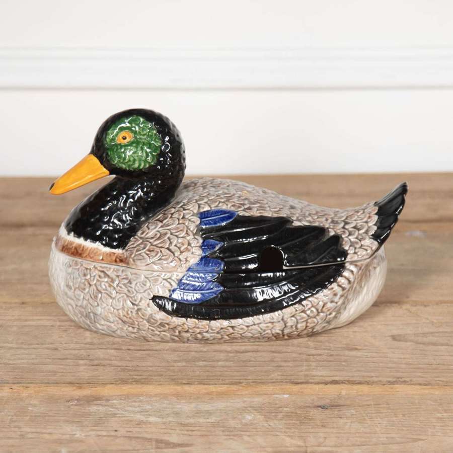 20th Century French Ceramic Tureen and Cover