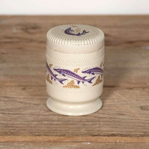 20th Century Porcelain Caviar Jar