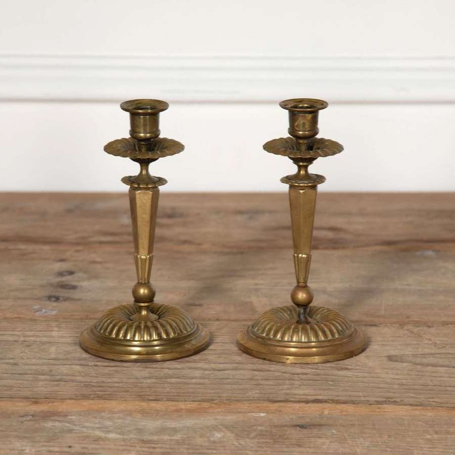Pair of 20th Century French Candlesticks