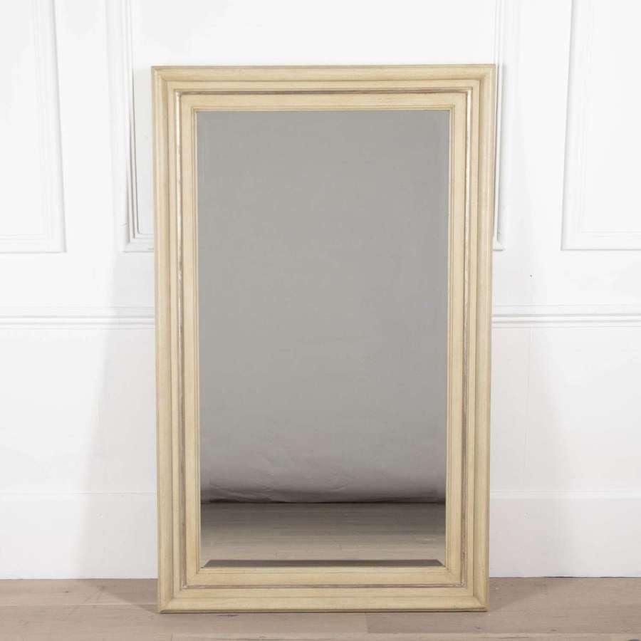 20th Century French Painted Framed Mirror