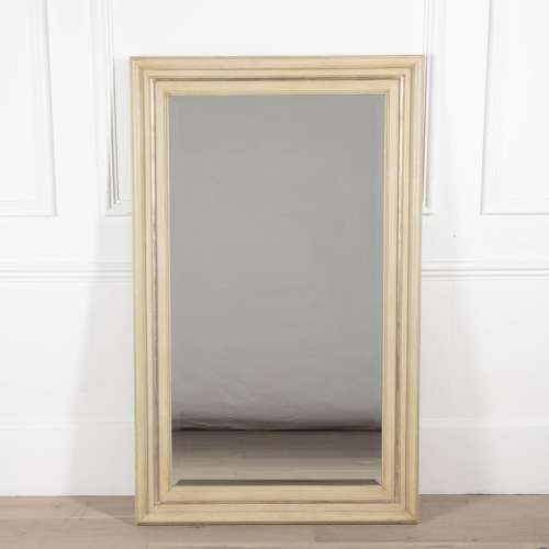 20th Century French Painted Framed Mirror
