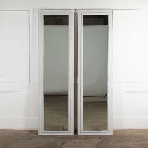 Pair of 19th Century French Painted Mirrors