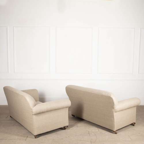 Matched Pair of 20th Century Sofas