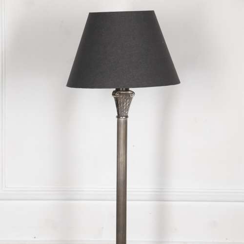 20th Century Spanish Silvered Standard Lamp
