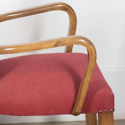 Pair of French 20th Century Bridge Chairs
