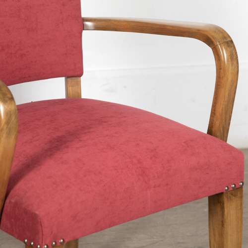 Pair of French 20th Century Bridge Chairs
