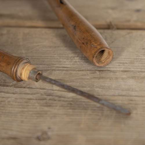 20th Century French Fruitwood Gavel
