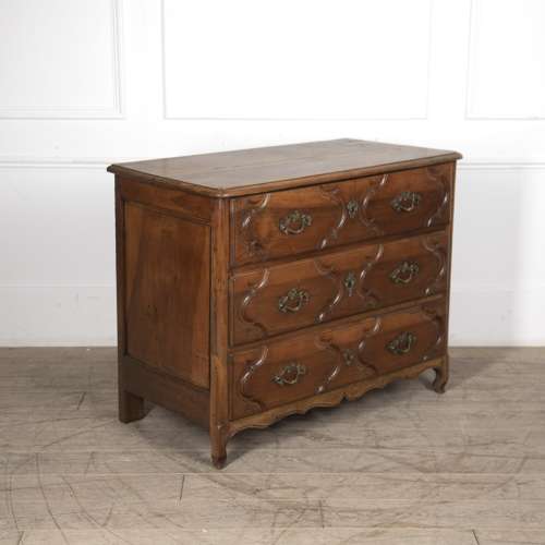 19th Century Walnut Commode
