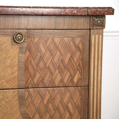 FRENCH 19TH CENTURY INLAID COMMODE