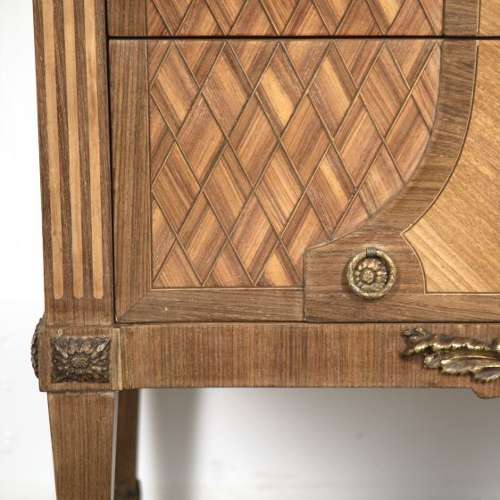 FRENCH 19TH CENTURY INLAID COMMODE