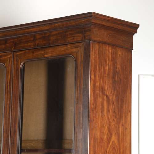 FRENCH 19TH CENTURY MAHOGANY CUPBOARD