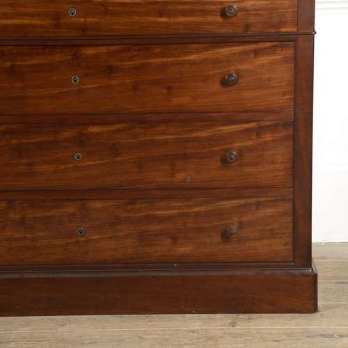 FRENCH 19TH CENTURY MAHOGANY CUPBOARD
