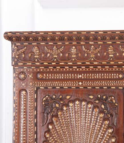 19TH CENTURY ANGLO INDIAN CUPBOARD