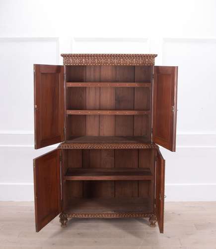 19TH CENTURY ANGLO INDIAN CUPBOARD