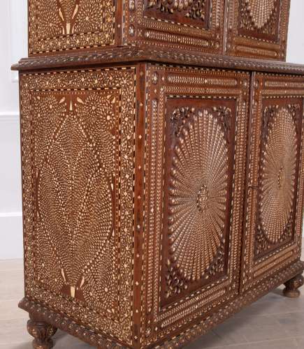 19TH CENTURY ANGLO INDIAN CUPBOARD