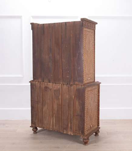 19TH CENTURY ANGLO INDIAN CUPBOARD