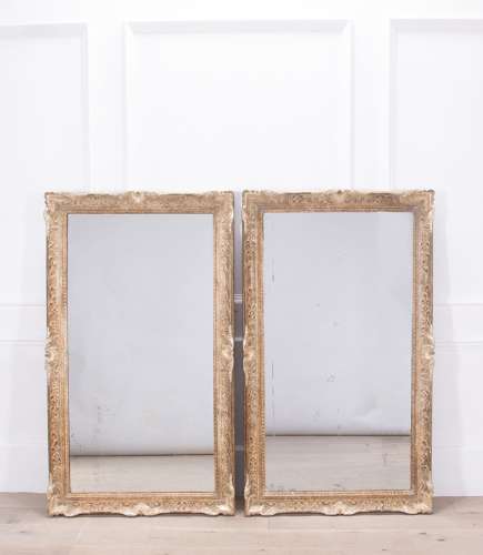 PAIR OF 19TH CENTURY FRENCH MIRRORS
