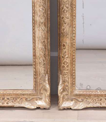 PAIR OF 19TH CENTURY FRENCH MIRRORS