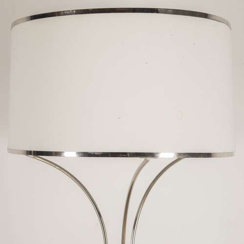 FRENCH 1970S CHROME STANDARD LAMP