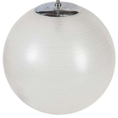 1960S GLASS GLOBE HANGING LIGHT