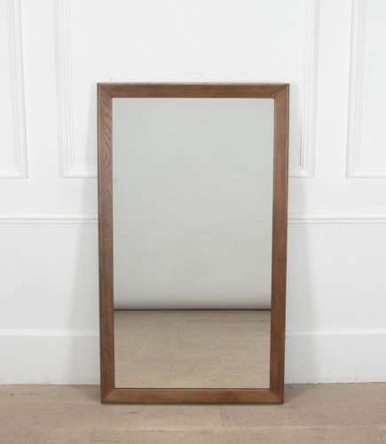 20th Century French Oak Mirror