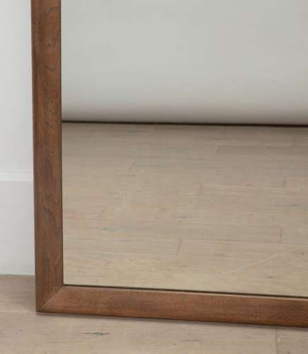 20th Century French Oak Mirror