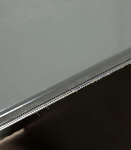 20th Century French Children's Metal Desk and Chair
