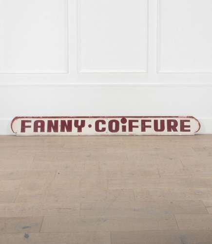 20th Century French Shop Sign