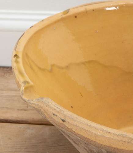 20th Century French Ceramic Pancheon