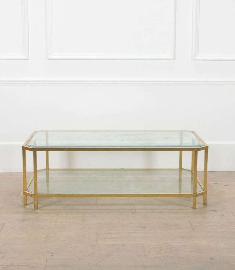 20th Century Spanish Brass Coffee Table