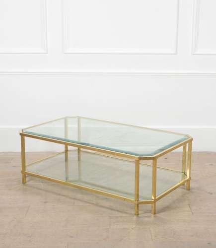 20th Century Spanish Brass Coffee Table