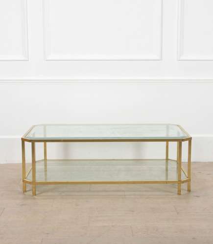 20th Century Spanish Brass Coffee Table