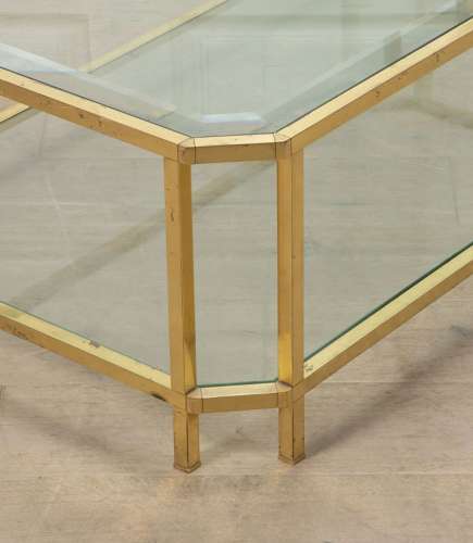 20th Century Spanish Brass Coffee Table