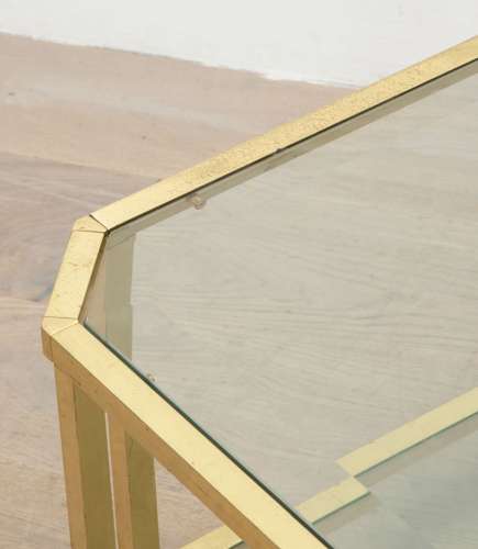 20th Century Spanish Brass Coffee Table