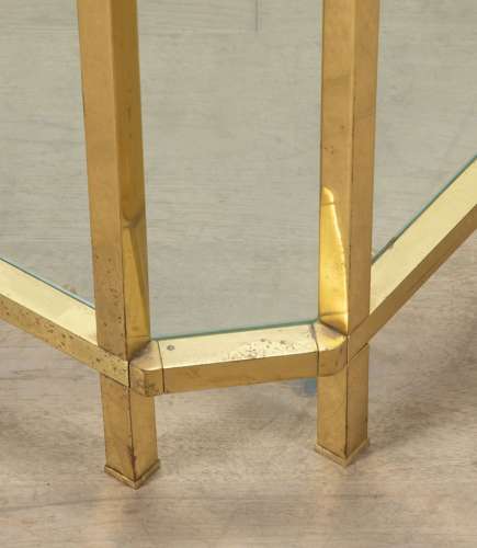 20th Century Spanish Brass Coffee Table