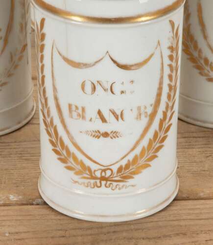 Collection of Six 20th Century French Ceramic Pots and Lids