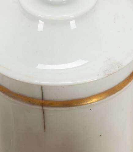 Collection of Six 20th Century French Ceramic Pots and Lids