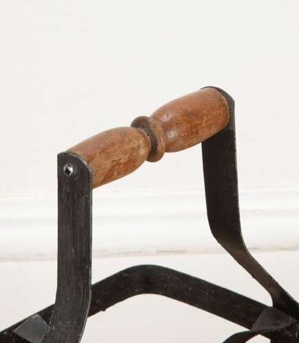 20th Century French Tole Metal Wine Carrier