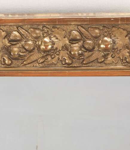 Late 19th Century French Gilt Frame Mirror